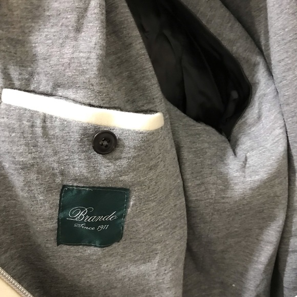 Brando (L.B.M. 1911) Italian sartorial legend, wool jacket Fit XL44~L42 NWT$1595 - Picture 5 of 10